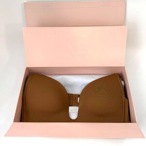BOOMBA Plunge Perfection Bra Caramel 34B New Open Box